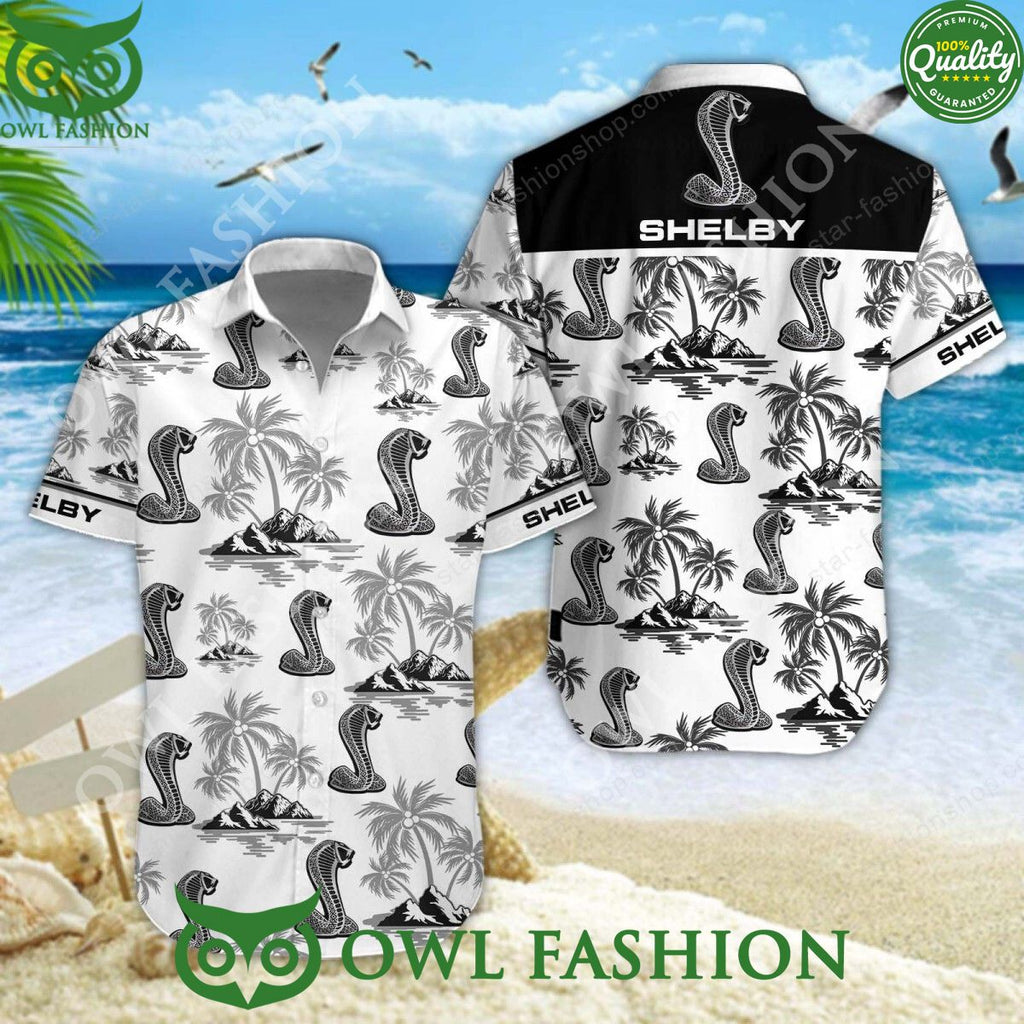 Ford Shelby Automobile Brand Logo Hawaiian Shirt and Short
