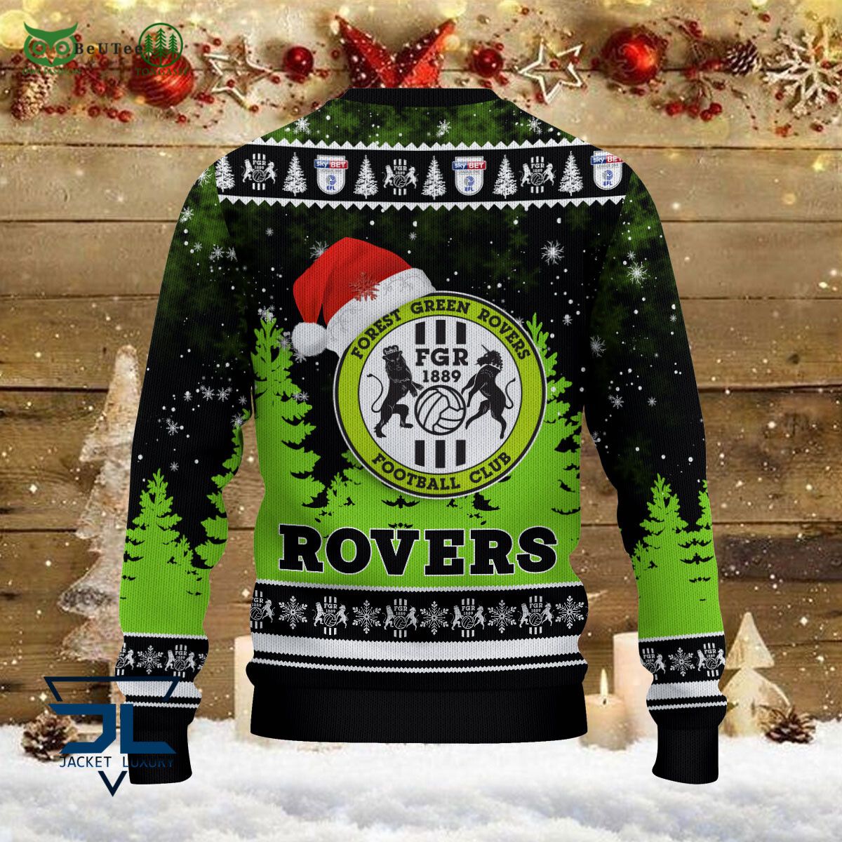 Forest Green Rovers EFL English Football League Premium Ugly Sweater