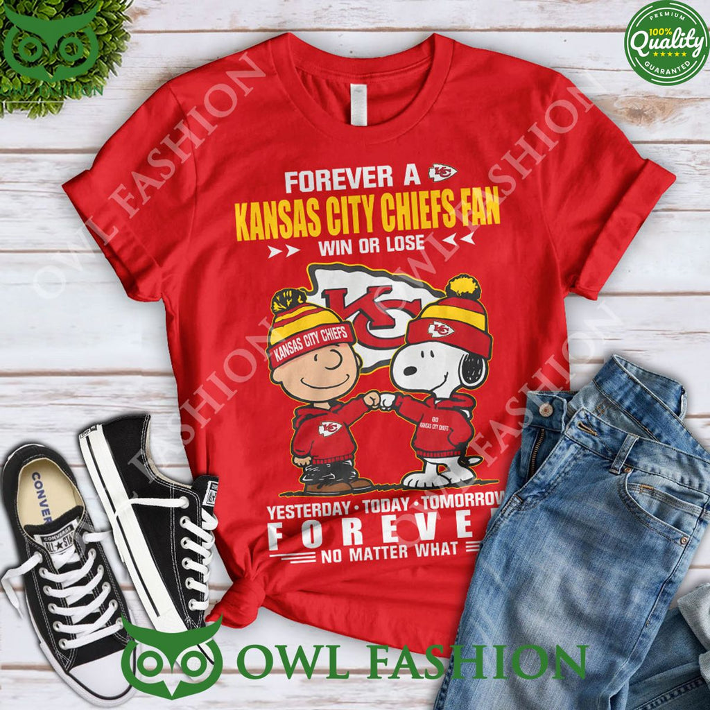 Forever A Kansas City Chiefs Fans 2D T-Shirt