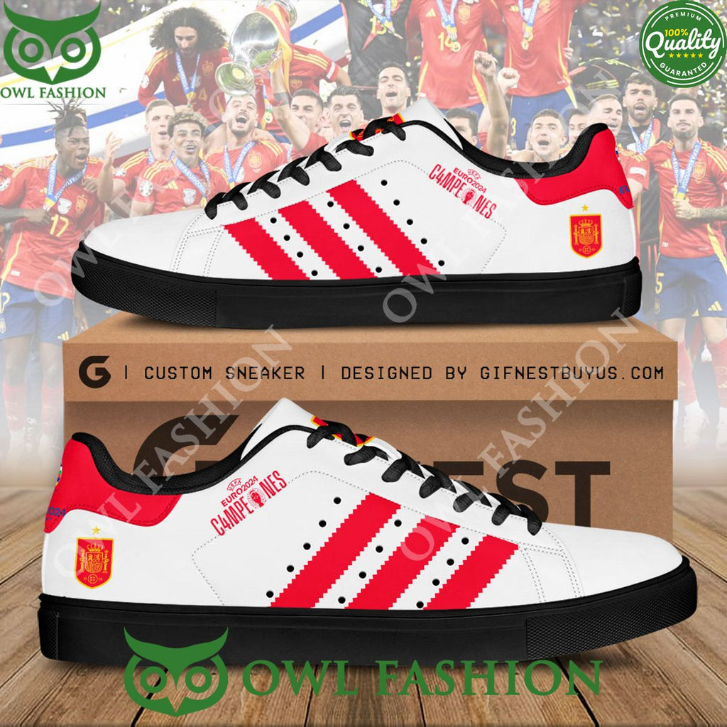 Spain National Football Team Europa Champion 2024 Stan Smith Shoes