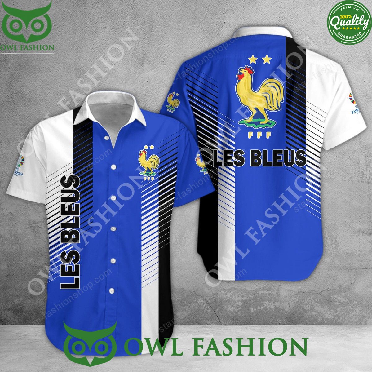 France Euro Équipe de France de football National Football Team Polo Shirt