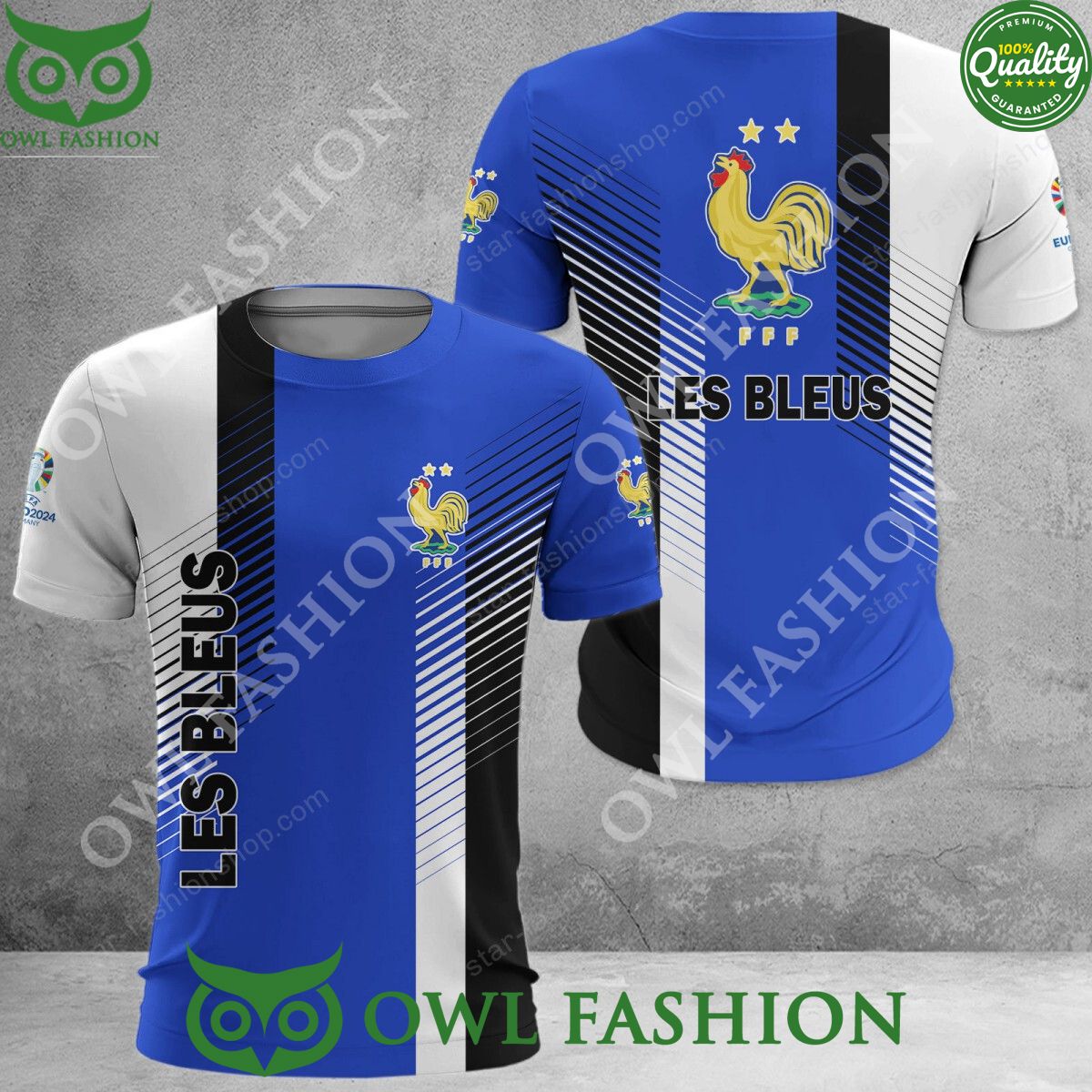 France Euro Équipe de France de football National Football Team Polo Shirt