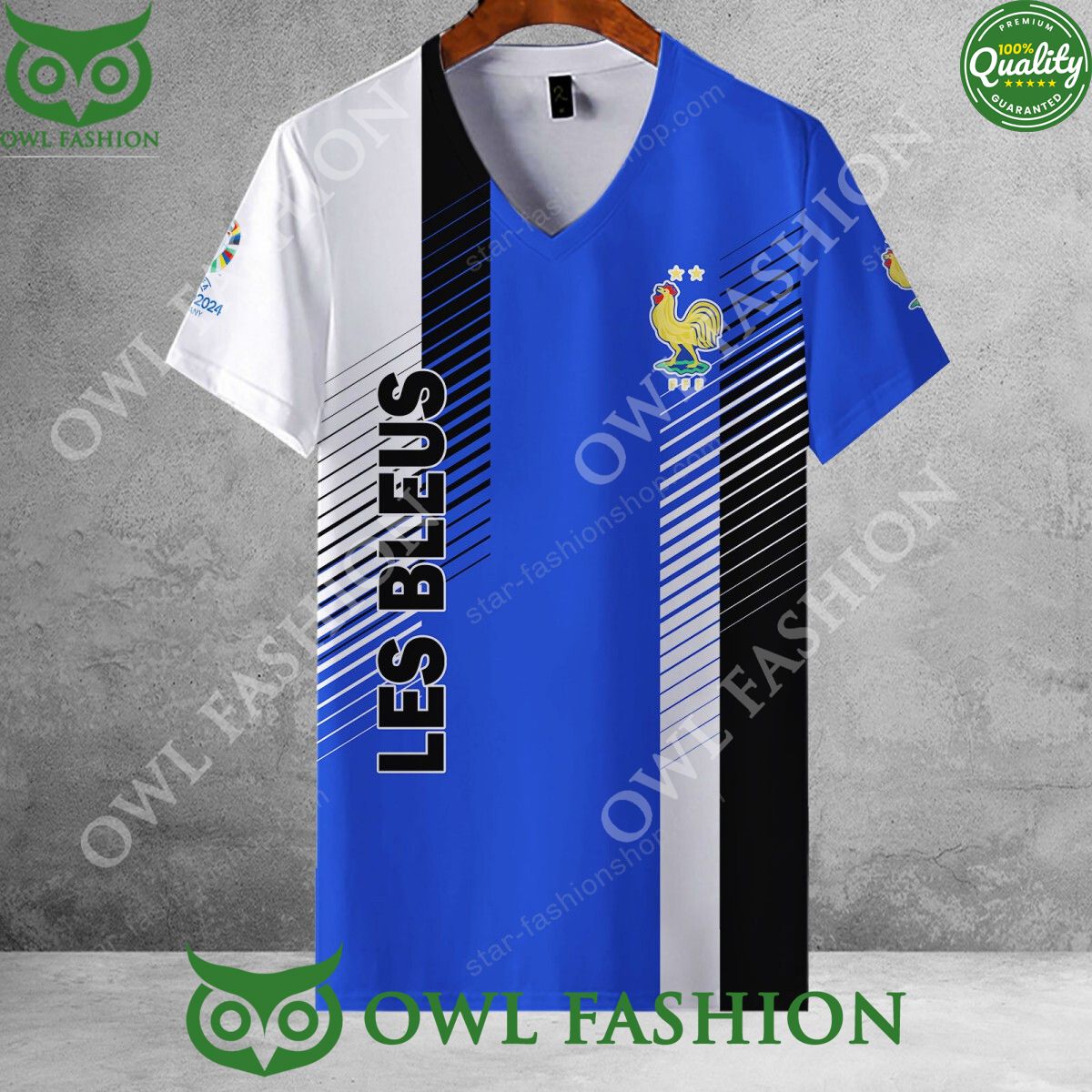 France Euro Équipe de France de football National Football Team Polo Shirt