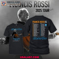 Francis Rossi 2025 Tour Status Quo Unisex Tee Shirt