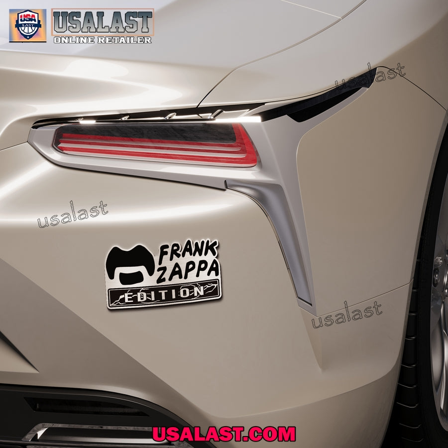 Frank Zappa Edition 3D Engraved Car Name Emblem