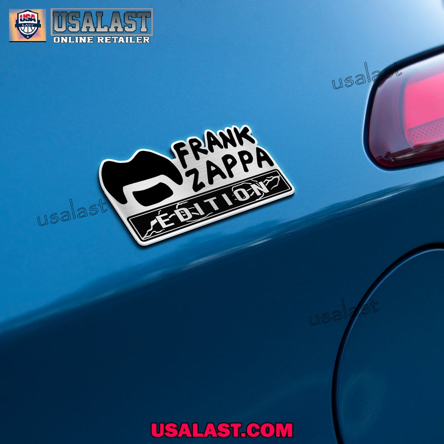 Frank Zappa Edition 3D Engraved Car Name Emblem