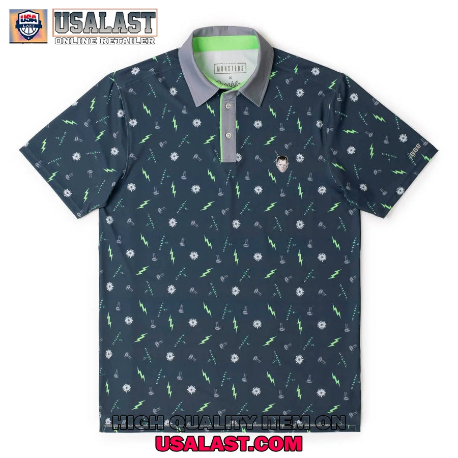 Frankenstein Universal Monsters Men Polo Shirt