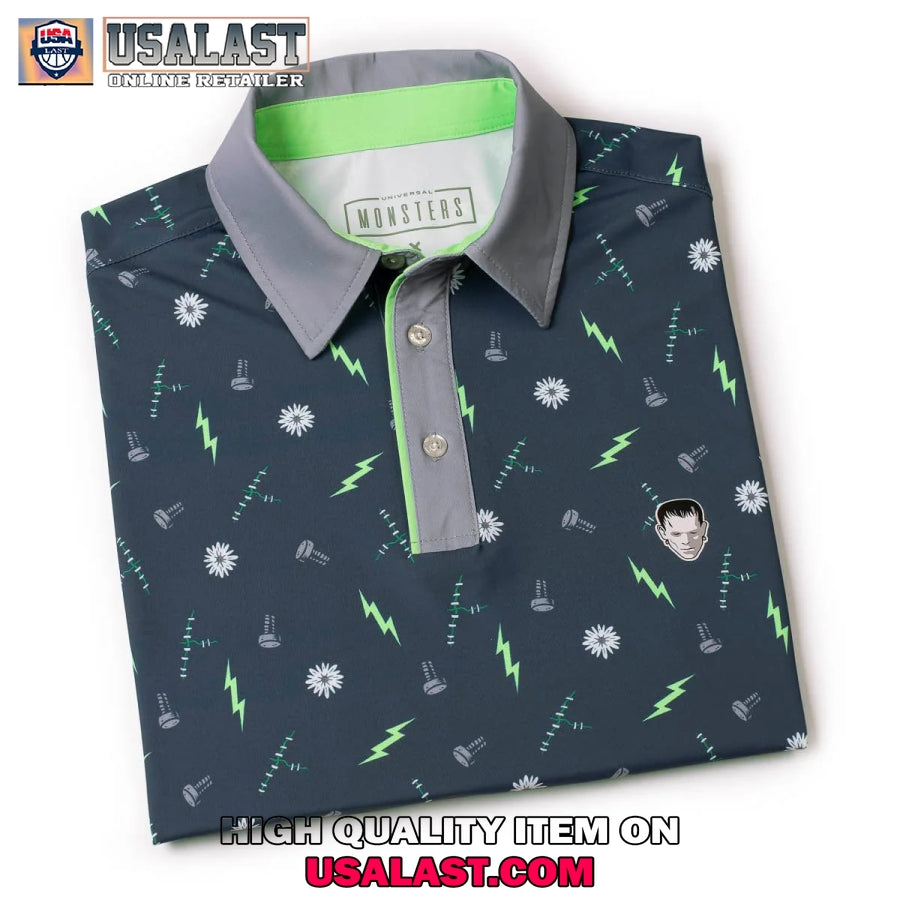 Frankenstein Universal Monsters Men Polo Shirt