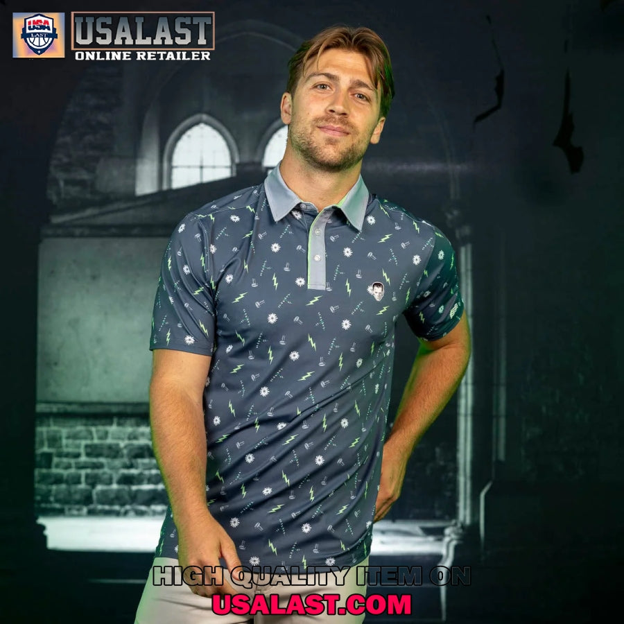 Frankenstein Universal Monsters Men Polo Shirt