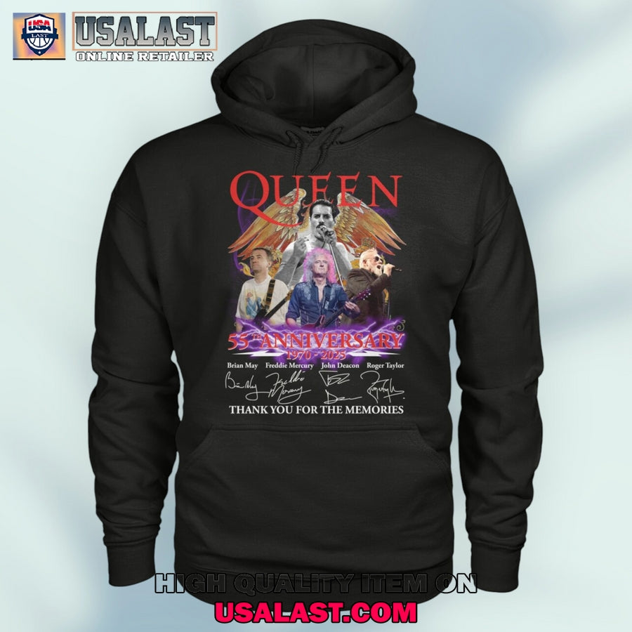 Freddie Mercury 55th Anniversary 1970-2025 Unisex T-Shirt