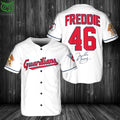 Freddie Mercury X Cleveland Guardians Baseball Jersey