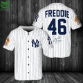 Freddie Mercury X New York Yankees Baseball Jersey