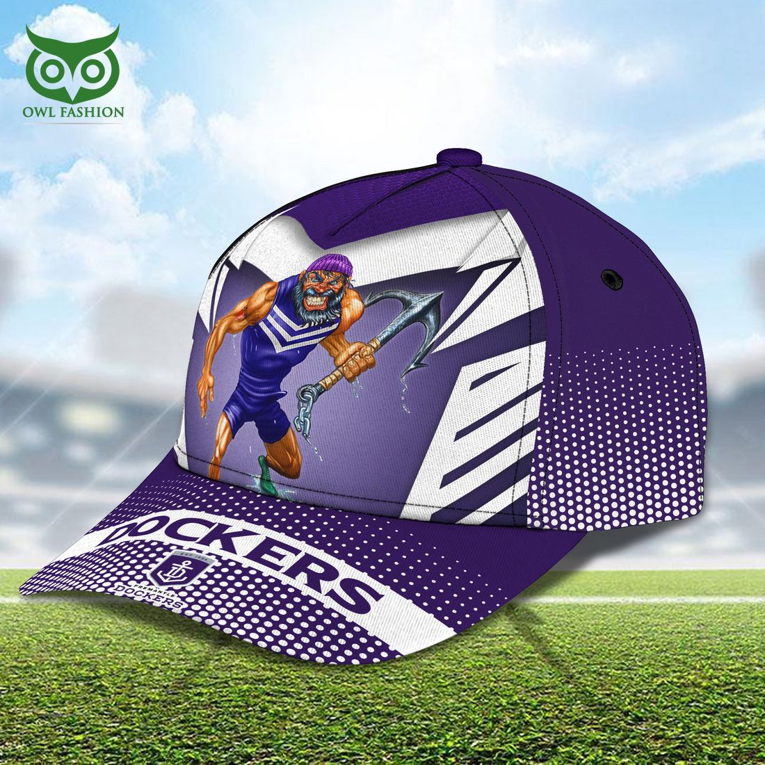 Fremantle Dockers AFL Logo 3D Classic Cap