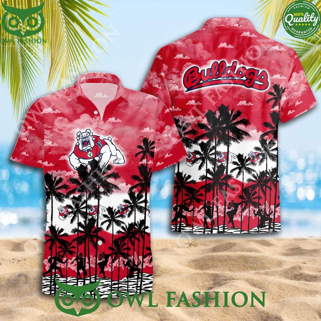 Fresno State Bulldogs Fan Designed NCAA Hawaiian Shirt
