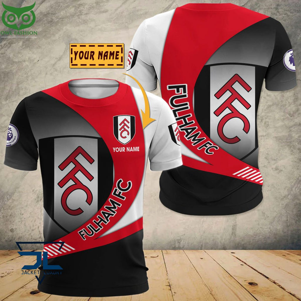 Fulham F.C Premier League 2023 Customized 3D Polo Tshirt