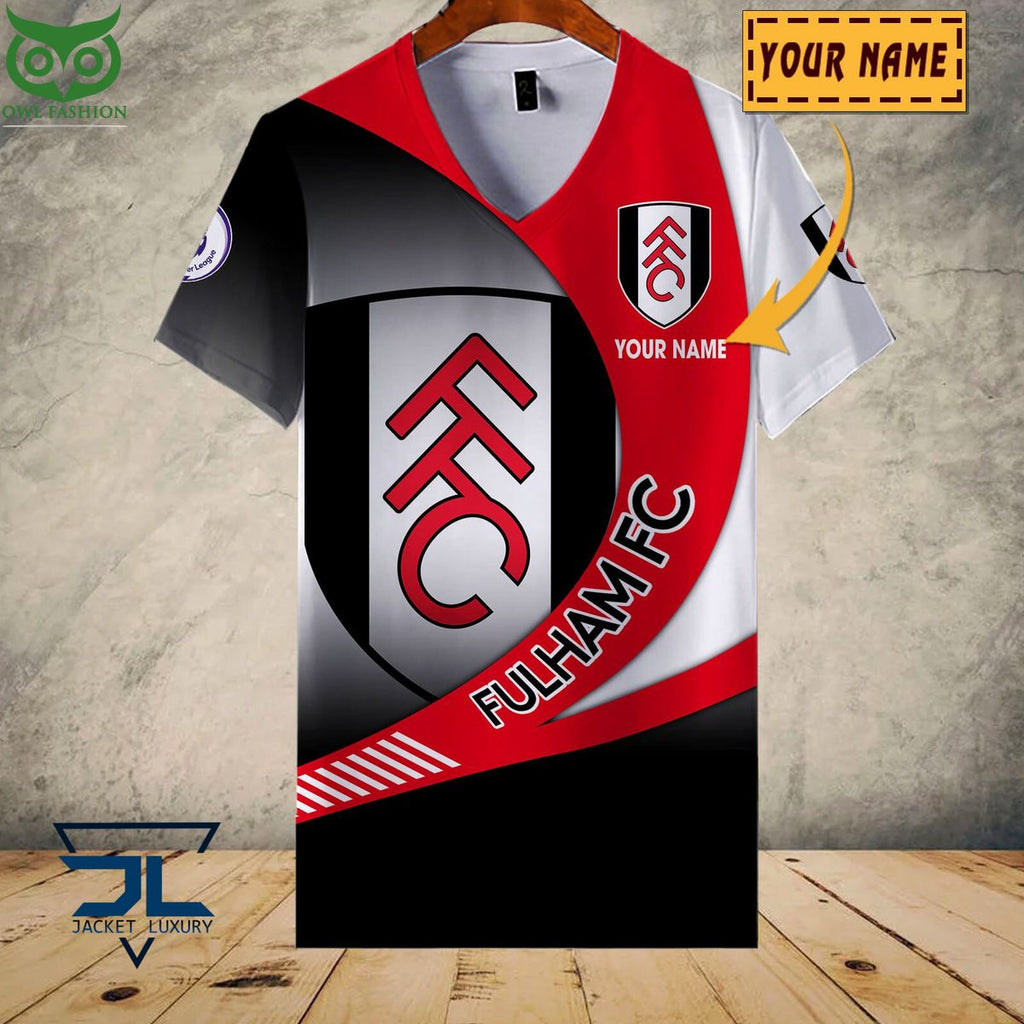 Fulham F.C Premier League 2023 Customized 3D Polo Tshirt