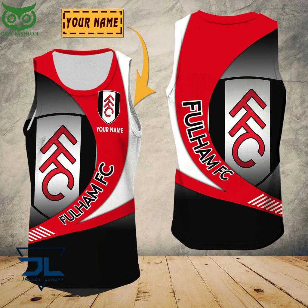 Fulham F.C Premier League 2023 Customized 3D Polo Tshirt