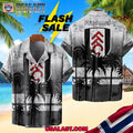 Fulham FC Coconut Tree Style Hawaiian Shirt