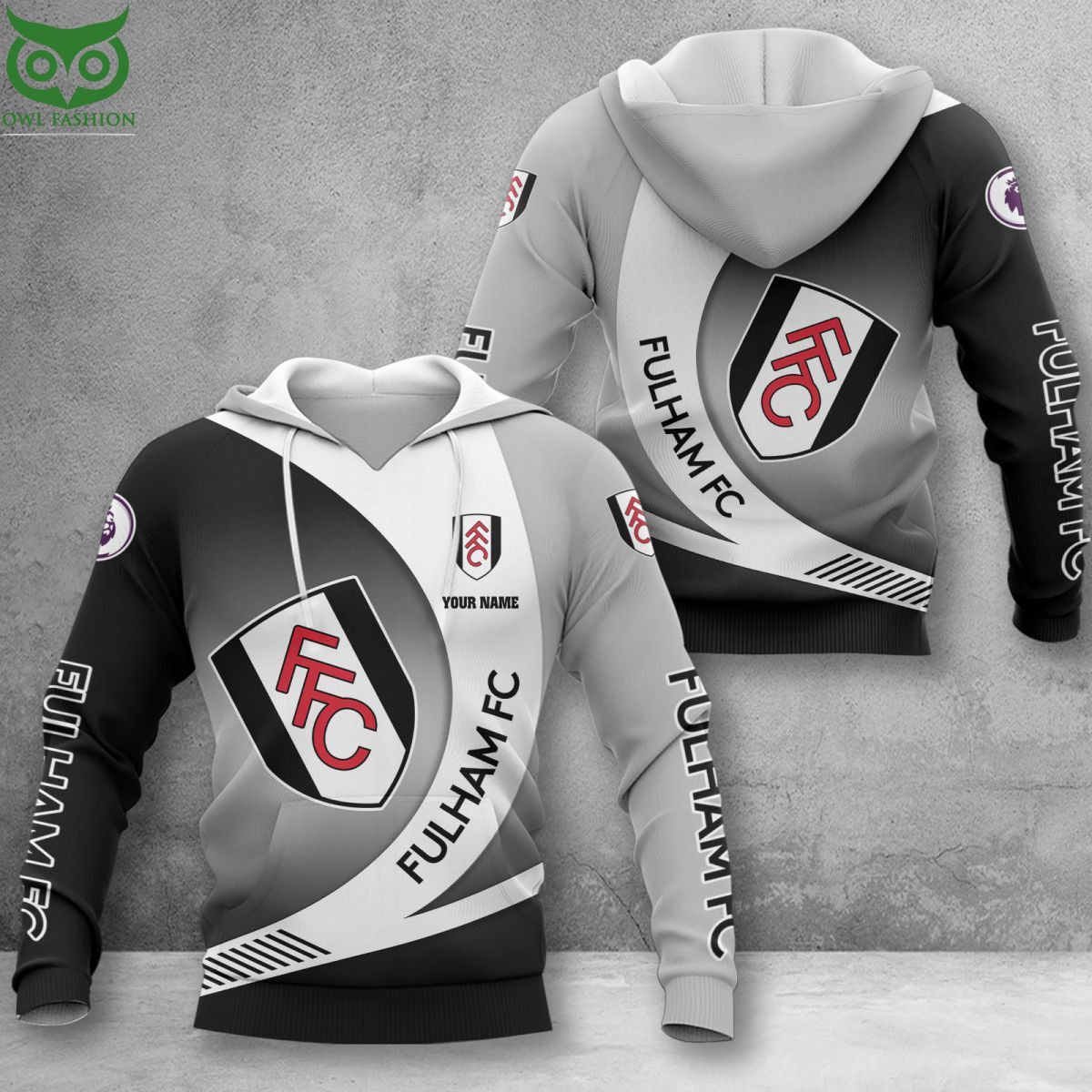 Fulham Premier League Hoodie T-shirt Sweatshirt