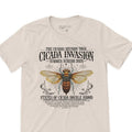 funny cicada concert tee 2024 reunion tour cicada t-shirts missouri illinois concert cicada t-shirt band style cicada...