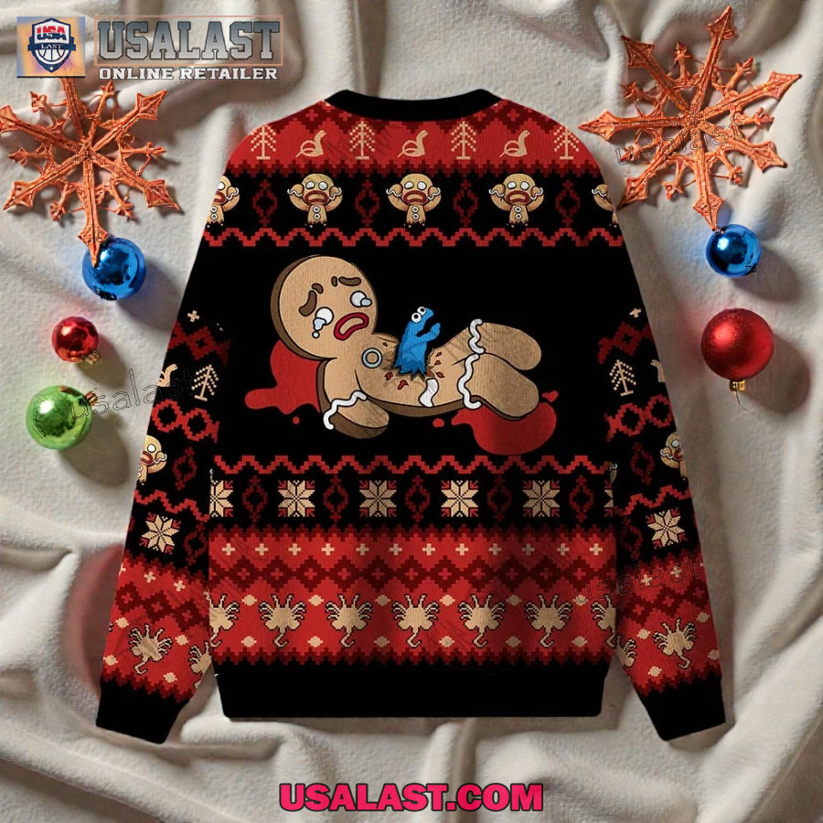 Funny Infant Biscuits Ugly Christmas Sweater