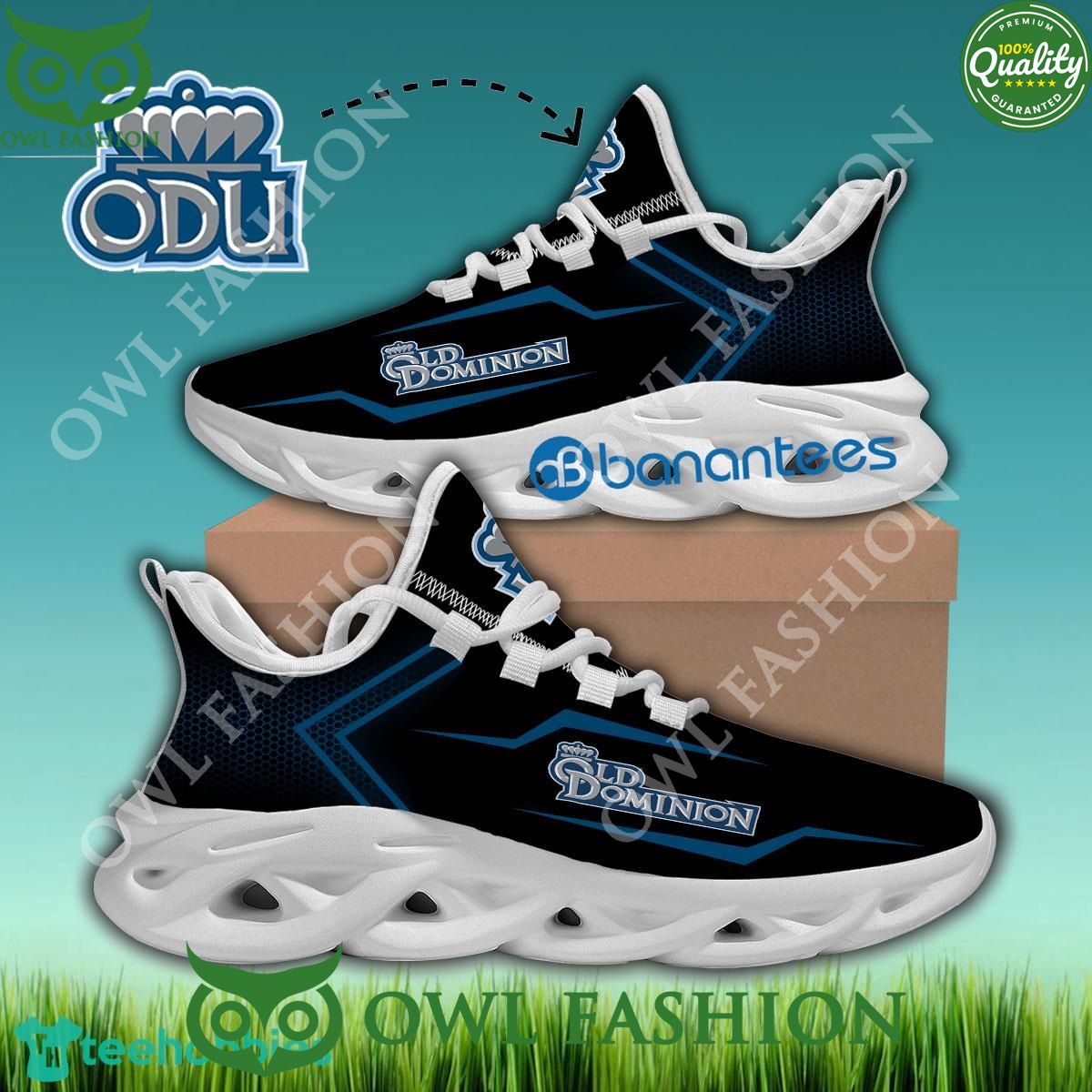 Old Dominion Monarchs Running Monogram Gift Max Soul Shoes