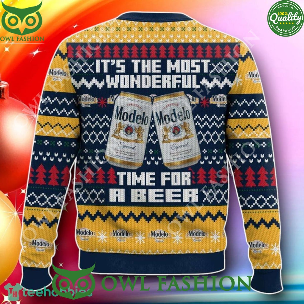 Its The Most Wonderful Time For A Modelo Ugly Sweater