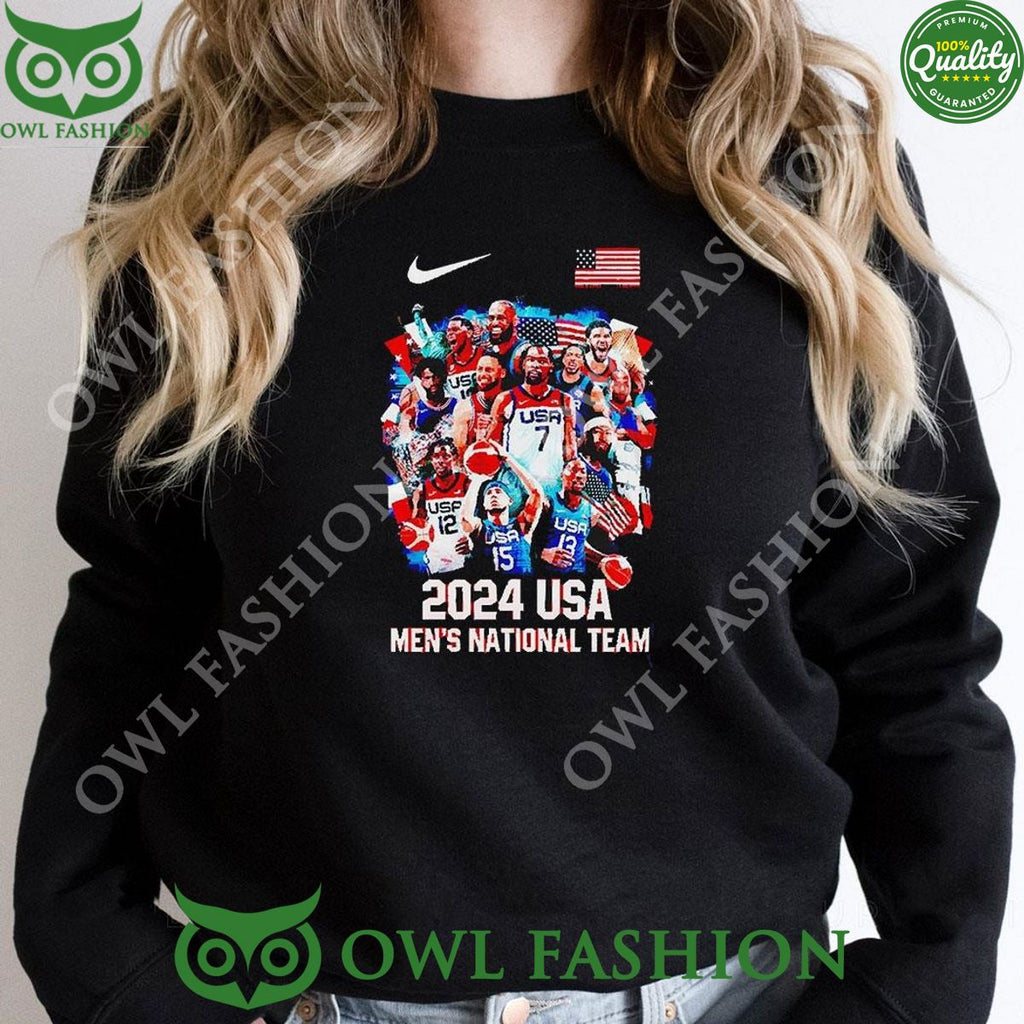 Olympic Paris 2024 America Flag National Team t shirt