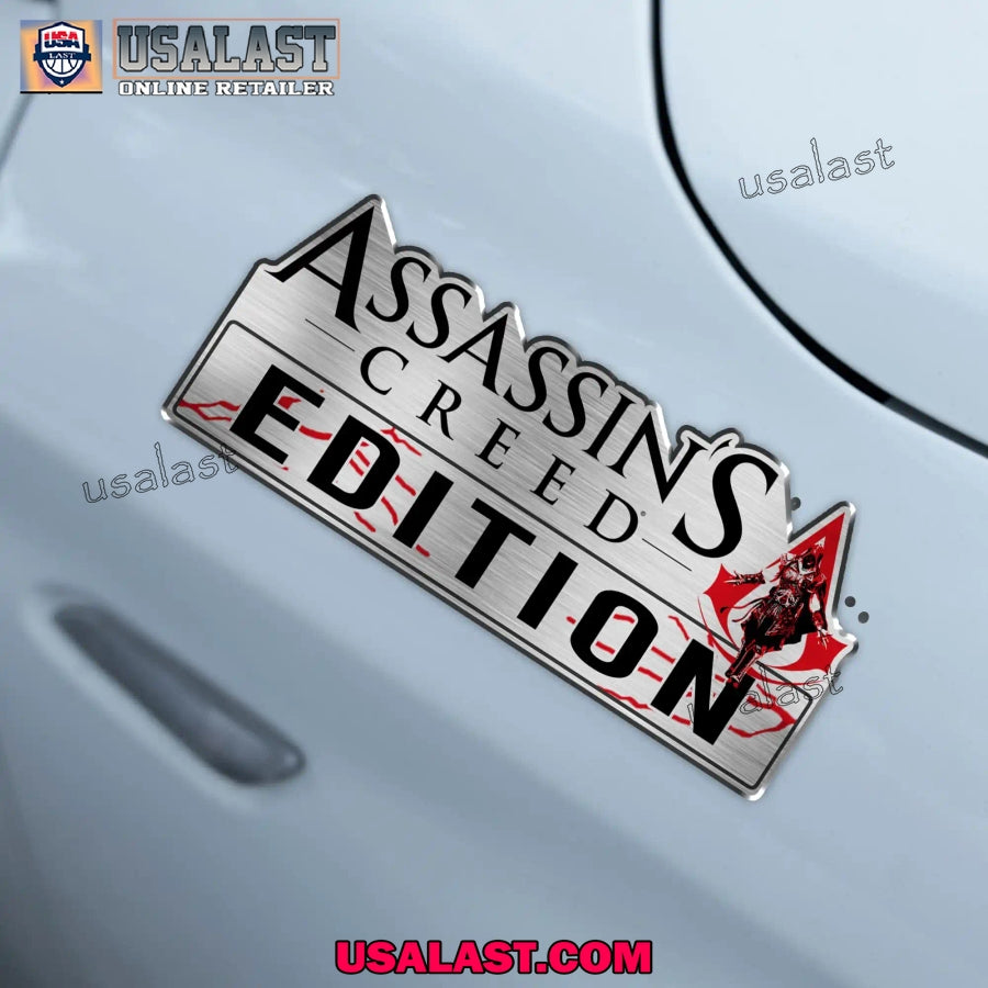 Assasin’s Creed Game Edition Custom 3D Car Badge Sticker