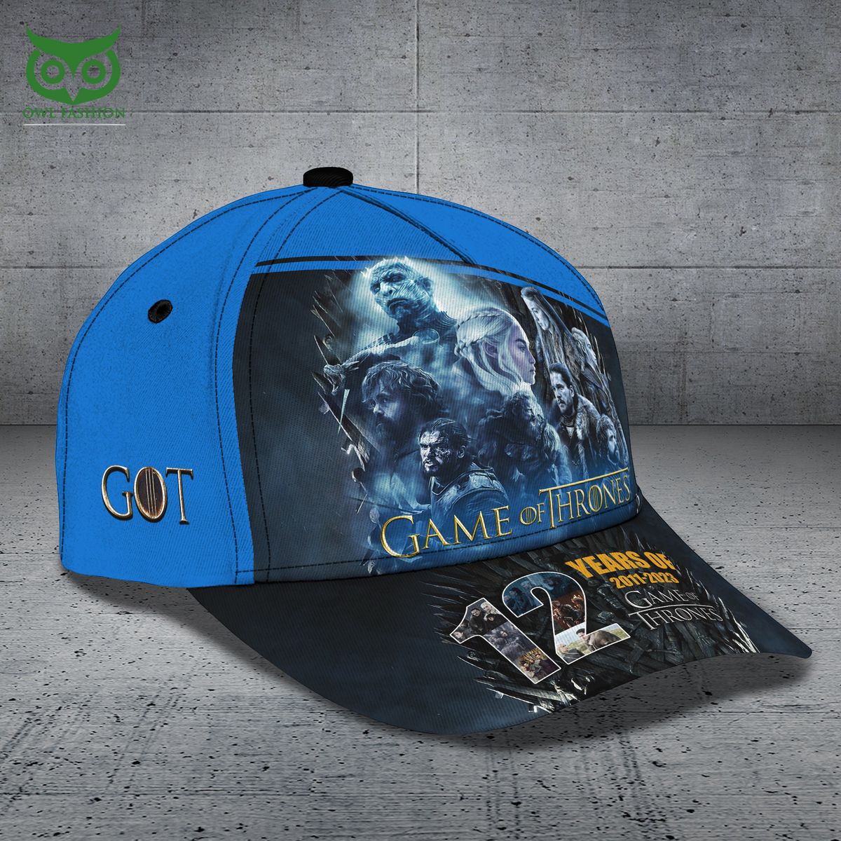 Game of Thrones 12th Anniversary Classic Cap 3D
