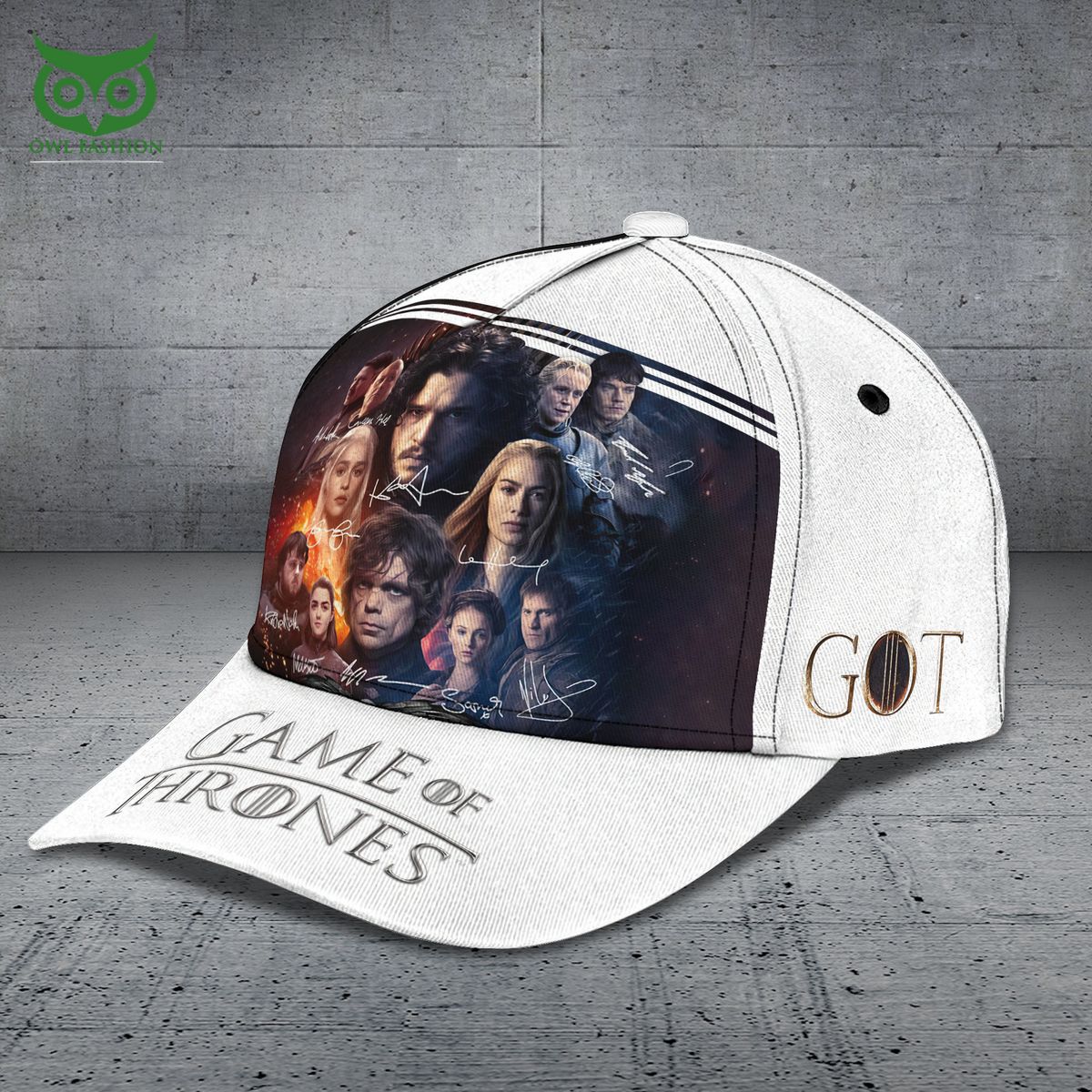 Game of Thrones GOT 3D Classic Cap