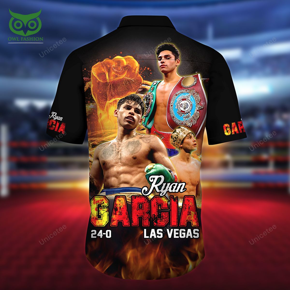 Garcia Win Las Vegas WBC Boxing Hawaiian Shirt