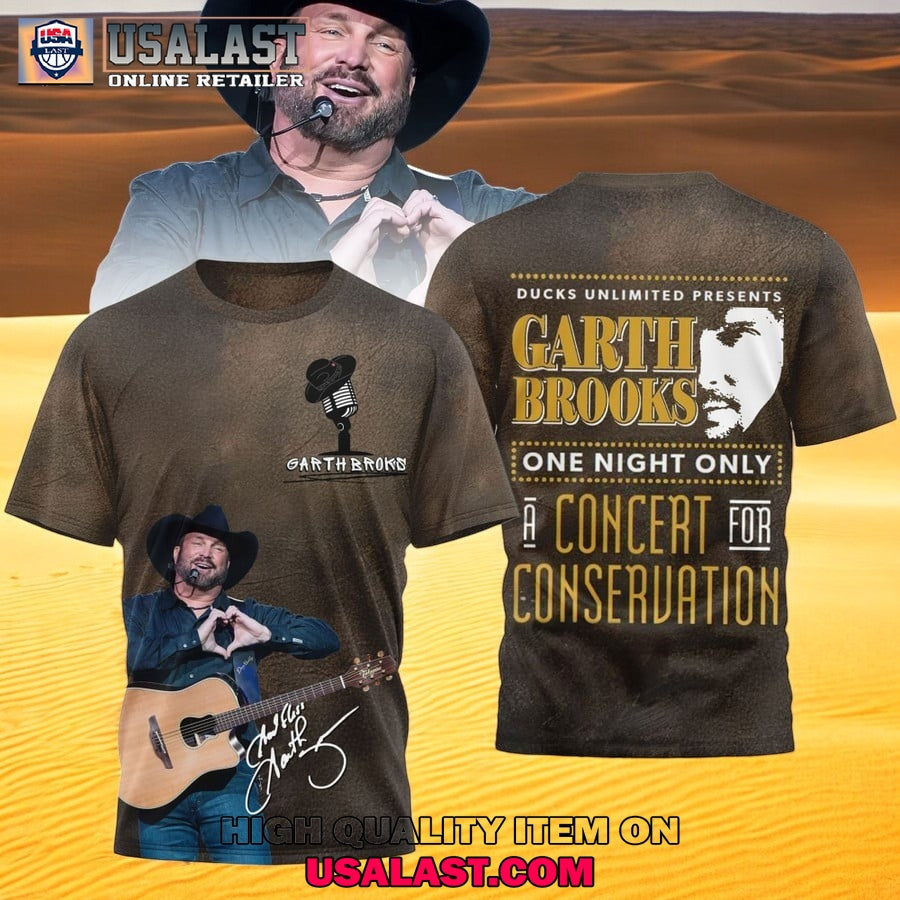 Garth Brooks A Concert For Conservation 2025 3D Shirt