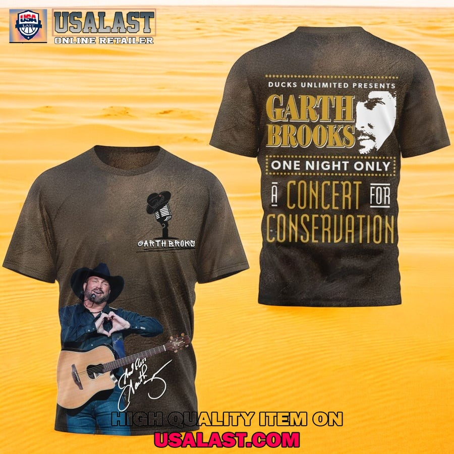 Garth Brooks A Concert For Conservation 2025 3D Shirt