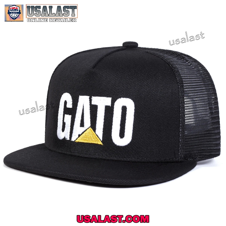 GATO Logo Embroidery Baseball Trucker Cap Hat