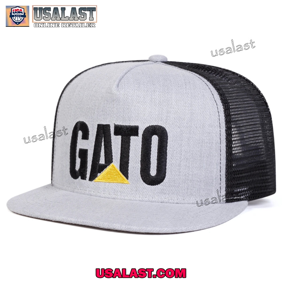 GATO Logo Embroidery Baseball Trucker Cap Hat