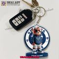 Geelong Cats Football Club Teddy Bear Custom Keychain