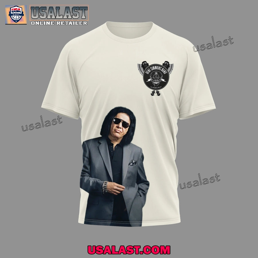 Gene Simmons Band 2025 Legend Never Die 3D Shirt