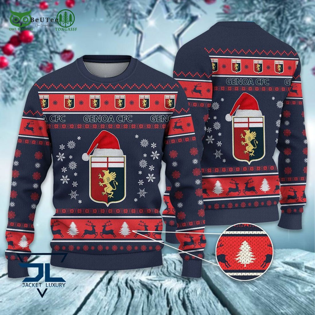 Genoa CFC Football Lega Serie A Ugly Sweater