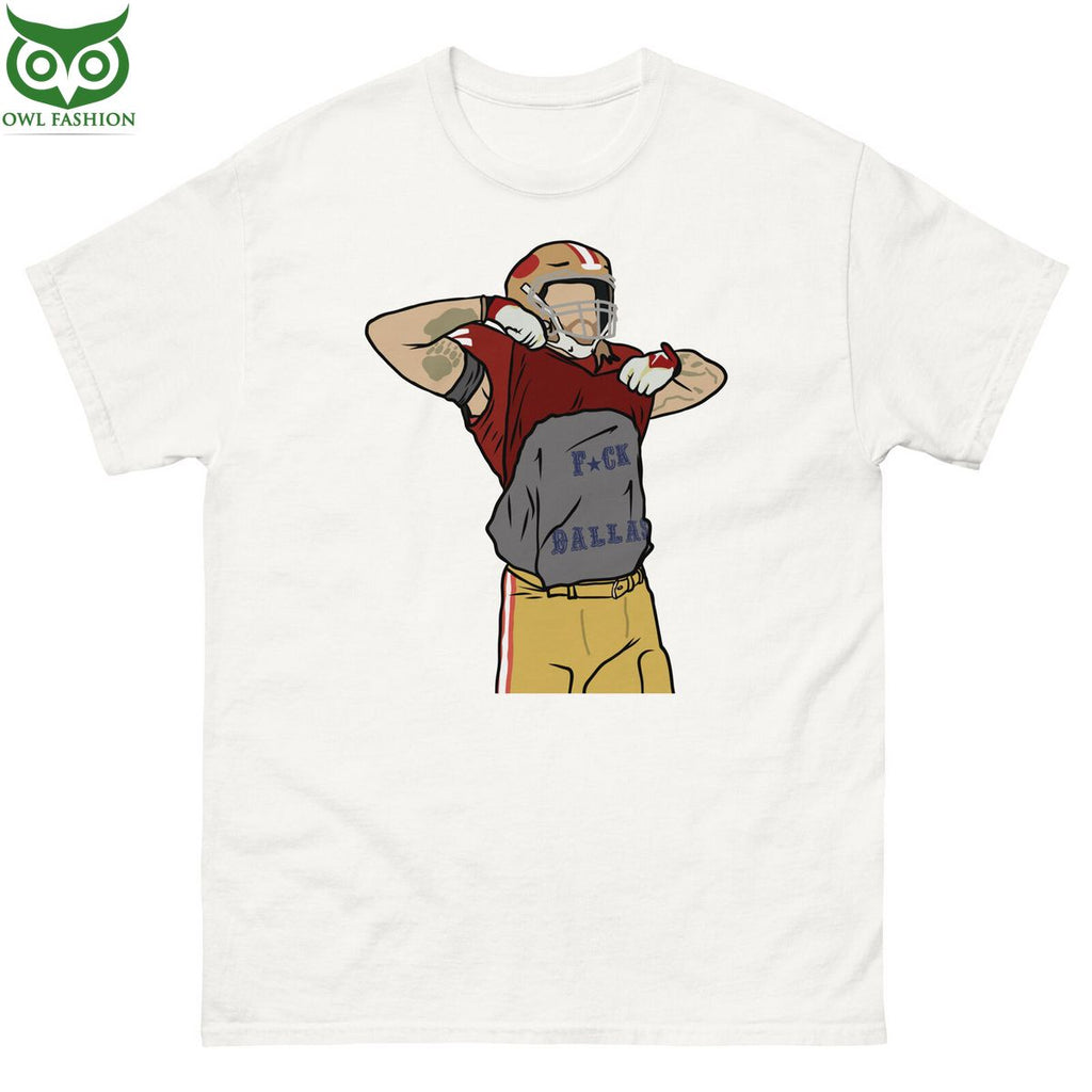 george kittle shirt cowboys F Dallas t shirt Shop Owl Fashion