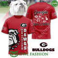 Georgia Bulldogs Dawgs How About Them 3D t Shirt