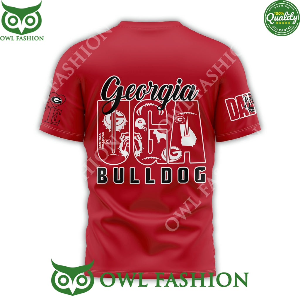 Georgia Bulldogs Dawgs How About Them 3D t Shirt