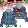 Georgia Bulldogs National Championship 2025 Denim Jacket