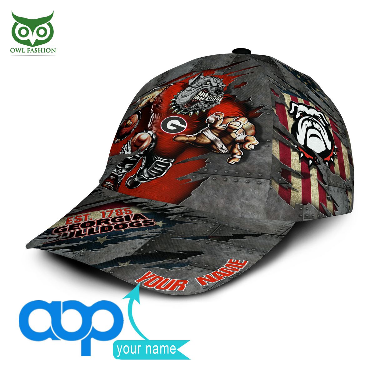 Georgia Bulldogs New 2023 Personalized NCAA Printed Cap