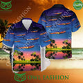 Germany Army Bell UH 1D Iroquois Helicopter Hawaiian Shirt 2024