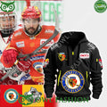 Germany ESV Kaufbeuren ice hockey team Half zipper hoodie