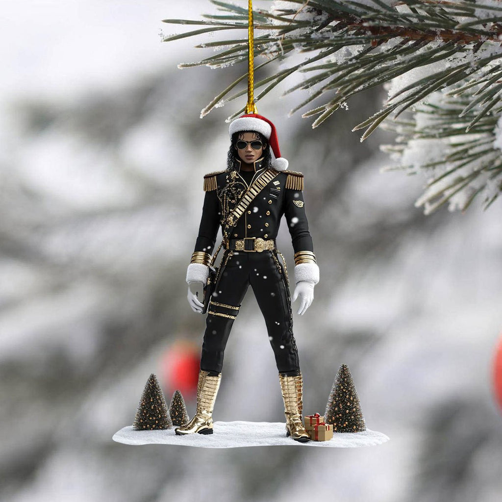 Michael Jackson Premium Christmas Ornament