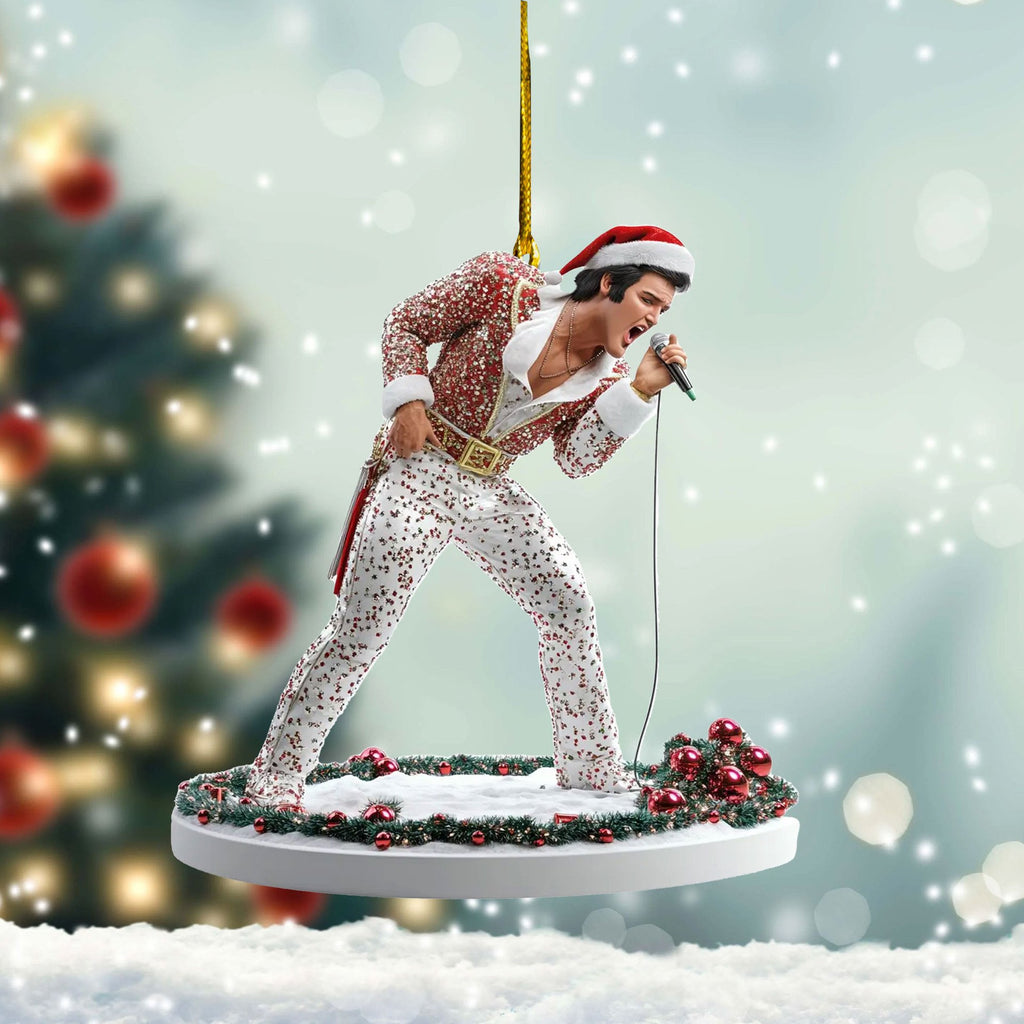 Elvis Presley Classic Christmas Ornament