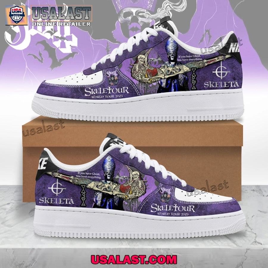 Ghost Band Skeletour 2025 World Tour Air Force Shoes