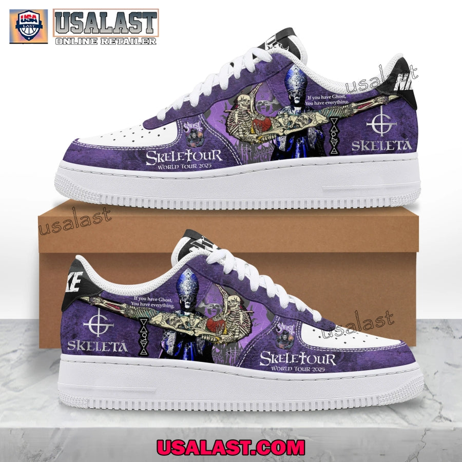 Ghost Band Skeletour 2025 World Tour Air Force Shoes